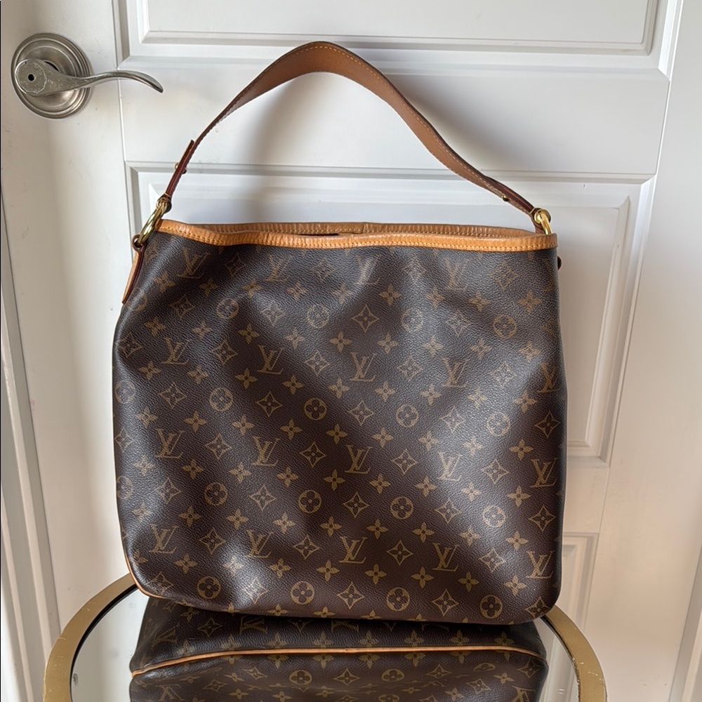 Louis Vuitton Brown Monogram Delightful Women's Bag